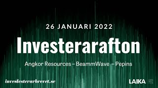 Investerarafton 20210126 [upl. by Nelleyram287]