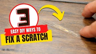 3 DIY Ways to Fix a Scratch in Hardwood Floors [upl. by Robina]