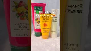 Products that regret buying❌ shorts skincare products youtubeshorts ytshorts review fails [upl. by Muir336]