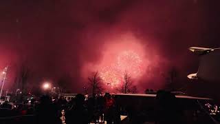 New Year Fireworks  Harbourfront Toronto 2024 [upl. by Anafetse]