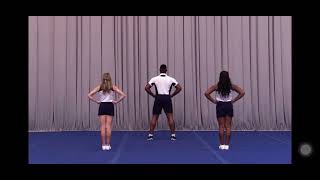 Uca cheer tryout level 1 back [upl. by Epuladaug72]