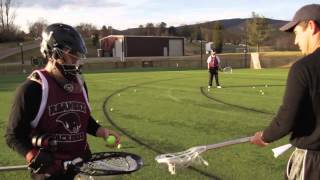 Tennis Ball Drill  Lacrosse Goalie Tips and Drills  TGC [upl. by Eiramnaej665]