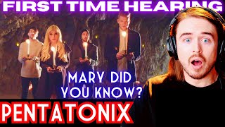 Pentatonix  quotMary Did You Knowquot Reaction FIRST TIME HEARING [upl. by Leong78]