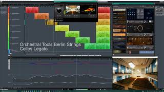 20171109 Kontakt Orchestral Libraries Cellos Legato Comparison [upl. by Jenne]