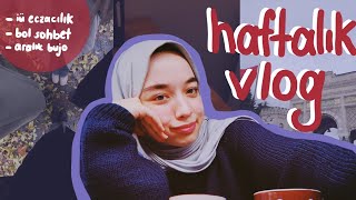 haftalık vlog 👾  iü eczacılık bolca sohbet biraz can sıkıntısı [upl. by Ellivnarg]