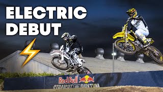 ELECTRIC Dirt Bike DEBUT at Red Bull Straight Rhythm [upl. by Idarb]