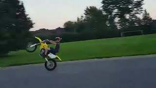 Bikelife 2007 Suzuki Rmz 450 wheelie [upl. by Ruckman]