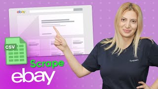 How To Scrape Ebay in minutes  No code or complex software needed  Video Tutorial [upl. by Fay]