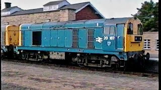 Trains at Boston Swineshead amp Heckington  1990 [upl. by Ramonda]