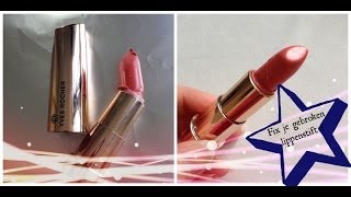 DIY Fix je gebroken lippenstift [upl. by Ilatfan403]