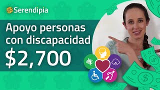 Apoyo para personas con discapacidad 2021 solicítalo así [upl. by Ahsiema]