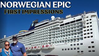 Exploring The Norwegian Epic Ship And Cabin Tour [upl. by Alanna]