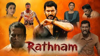 Rathnam Full Movie In Hindi Dubbed 2024  Vishal  Priya  New South Action movie  Reviews amp Facts [upl. by Ilyse]