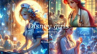 Medical Enchantment Disney Girls as Lovely Magical Doctors [upl. by Cordey]