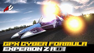 Crazy Fast Cyber Formula EXPERION ZA8  Assetto Corsa Mod  Barbagallo Raceway  Camtools [upl. by Alyakim]