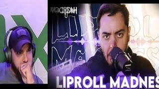 WHAT IS HE DOING Vocodah Liproll Madness Reaction [upl. by Aduhey]