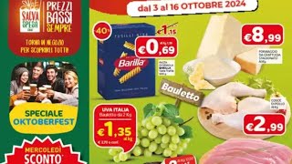 Volantino CRAI 🛒dal 3 al 16 Ottobre 2024 [upl. by Ilana]