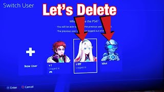 PS4 How to Delete User Accounts REMOVE EX GF or BF 2020 Tutorial [upl. by Uhej]