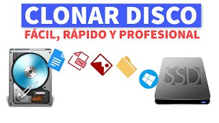 Como Clonar El Disco Duro o SSD Sin Formatear sin Perder Datos Sin Reinstalar Windows [upl. by Reniar693]