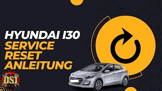 Hyundai i30 GD 20112017 Service Reset  zurückstellen reseten [upl. by Ocsic]