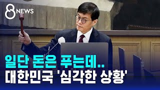 quot경제 살리자quot 일단 돈은 푸는데…대한민국이 닥친 현실  SBS 8뉴스 [upl. by Laaspere]