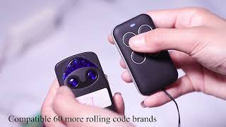 YET2130 multi freqeuncy autoscan 280868M rolling code remote control duplicator  aliceszyetcom [upl. by Nosle75]