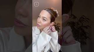 Morganite Jewelry by Angara  Pantone Color of 2024  GRWM  Angara Jewelry  Angaracom Shorts [upl. by Boycie868]