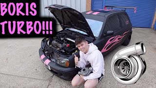 TURBOCHARGING MY NISSAN MICRA IN 13 MINUTES [upl. by Isidora]