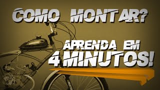 Como montar e ligar sua Bicicleta Motorizada  Bikelete [upl. by Sotnas]