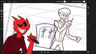 Im Still Animating The Twisted Truth Episode 28 Animation Livestream [upl. by Alyakcm]