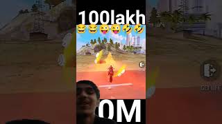 100 lakh 10 m freefire newfire pubgmobile freefiregirlplayerlive pubg cutefreefiregirl [upl. by Fronniah625]