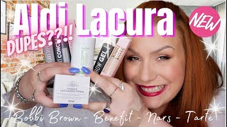 NEW ALDI LACURA SKINCARE amp MAKEUP DUPES YOU HAVE TO TRY  AUGUST 2022 [upl. by Einohpets471]