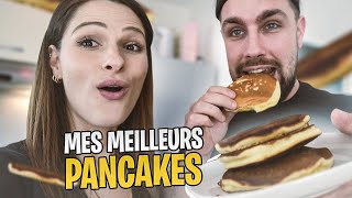 Je fais la meilleure recette de pancakes HYPER FLUFFY 🥞 cest une dinguerie [upl. by Quintana]