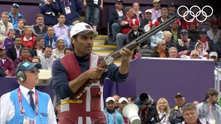 Nasser AlAttiya v Valeriy Shomin  Skeet Shooting Bronze Medal  London 2012 Olympics [upl. by Goetz]