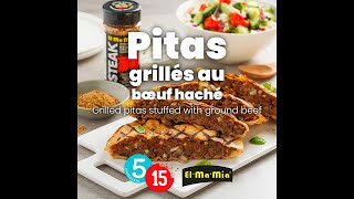 Pitas grillé au boeuf haché [upl. by Masuh841]