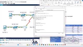 CompTIA Network Lab  IPSEC Site to Site VPN tunnel [upl. by Northway]