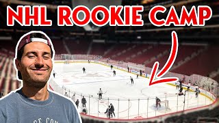 What NHL Rookie Camp Is Like [upl. by Nolubez]