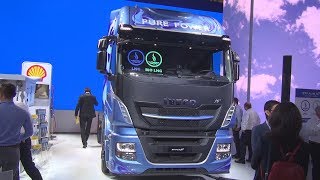 Iveco Stralis AS440S46TP NP Natural Power Tractor Truck 2019 Exterior and Interior [upl. by Idham]