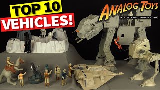 Top 10 Vintage Star Wars Vehicles [upl. by Sill]