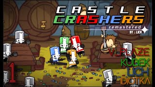 4 debili udających rycerzy I Castle Crashers  1 [upl. by Esele860]