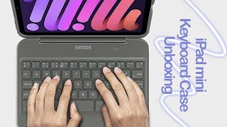 아이패드 미니 키보드 고민은 이제 끝  Arteck iPad mini Keyboard Case [upl. by Ezalb]