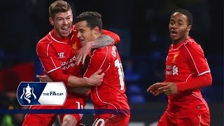 Coutinho wonder goal  Bolton 12 Liverpool  FA Cup Fourth Round  Goals amp Highlights [upl. by Yenduhc656]