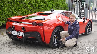 THIS is the New Ferrari SF90 Stradale MY FIRST DRIVE [upl. by Netsirhc756]