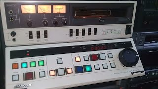 VictorJVC KRM800 Vintage MII VTR [upl. by Joelly959]