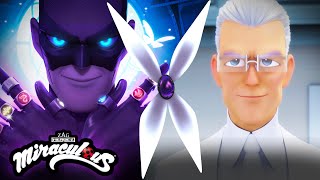 MIRACULOUS  Gabriel Agreste 🦋 Hawk Moth ⚡️ Monarch  COMPILATION S5  Tales of Ladybug amp Cat Noir [upl. by Jerad]