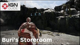 God of War  Buri’s Storeroom Walkthrough [upl. by Emarie683]