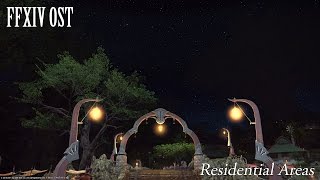 FFXIV OST Residential Map Night Theme  Where the Hearth Is [upl. by Eelaroc]