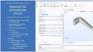 How to Perform a Parameter Estimation Study in COMSOL® [upl. by Minnnie]