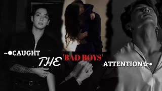 When YN Caught BAD BOYS Attention  Part 1  JUNGKOOK FF [upl. by Ecirtram]