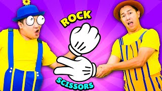 Rock Scissors Paper Song  Tigi Boo Kids Songs [upl. by Nordine]